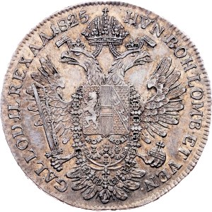 Franz I. (II.), 1/2 Thaler 1825, A, Vienna