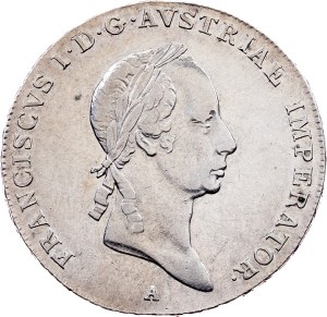 Franz I. (II.), 1/2 Thaler 1827, A, Vienna
