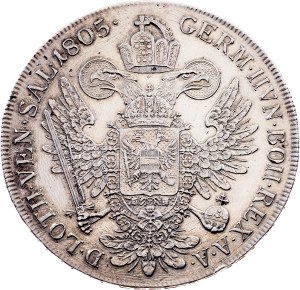 Franz I. (II.), 1 Thaler 1805, A, Vienna
