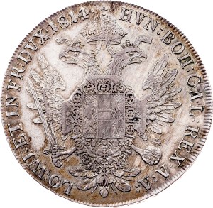 Franz I. (II.), 1 Thaler 1814, A, Vienna