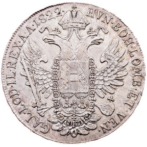 Franz I. (II.), 1 Thaler 1822, A, Vienna