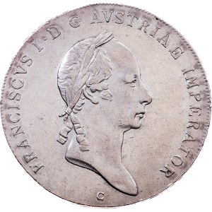 Franz I. (II.), 1 Thaler 1827, C, Prague