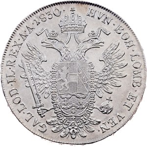 Franz I. (II.), 1 Thaler 1830, E, Karlsburg