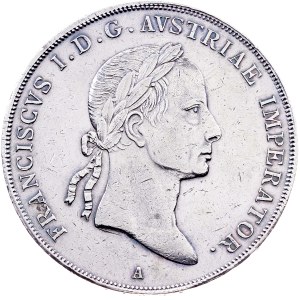 Franz I. (II.), 1 Thaler 1833, A, Vienna