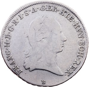 Franz I. (II.), 1/4 Kronenthaler 1796, B, Kremnitz
