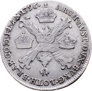 Franz I. (II.), 1/4 Kronenthaler 1796, B, Kremnitz
