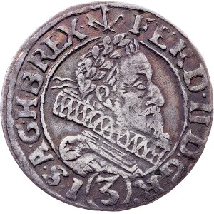 Ferdinand II., 3 Kreuzer 1630, HR, Breslau