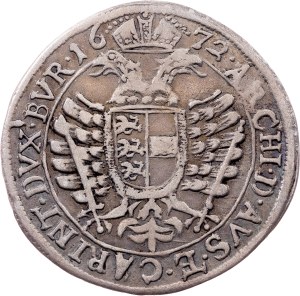 Leopold I., 6 Kreuzer 1672, Sankt Veit