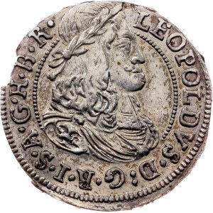 Leopold I., 3 Kreuzer 1678, Hall