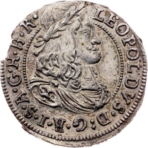 Leopold I., 3 Kreuzer 1678, Hall