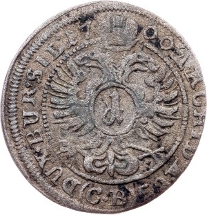 Leopold I., 1 Kreuzer 1700, CB, Brieg