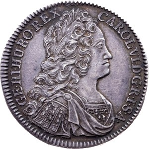 Charles VI., 1/4 Thaler 1734, Hall