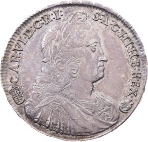 Charles VI., 1/2 Thaler 1738, KB, Kremnitz
