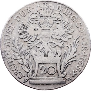 Maria Theresia, 20 Kreuzer 1765, Vienna