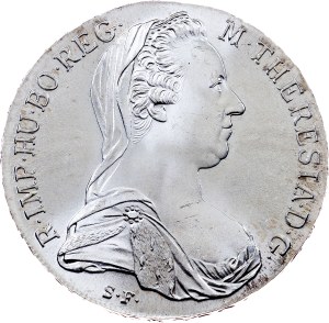 Maria Theresia, 1 Thaler 1780, SF, Vienna