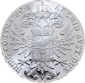 Maria Theresia, 1 Thaler 1780, SF, Vienna