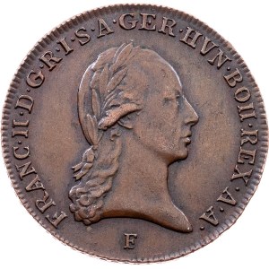 Franz I. (II.), 3 Kreuzer 1801, F, Hall