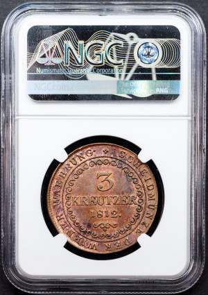 Franz I. (II.), 3 Kreutzer 1812, B, Kremnitz
