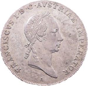 Franz I. (II.), 1/2 Thaler 1825, A, Vienna