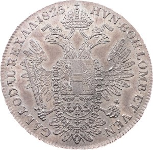 Franz I. (II.), 1/2 Thaler 1825, A, Vienna