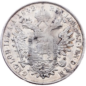 Ferdinand V., 1 Scudo 1842, V, Venice