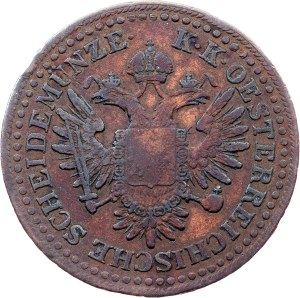 Franz Joseph I., 3 Kreuzer 1851, G, Günzburg