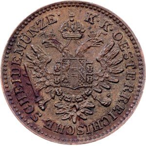 Franz Joseph I., 1/4 Kreuzer 1851, A, Vienna