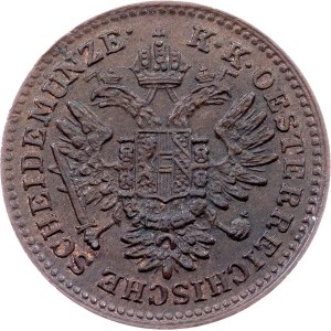 Franz Joseph I., 1/4 Kreuzer 1851, A, Vienna