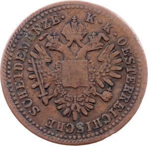 Franz Joseph I., 1 Kreuzer 1851, E, Karlsburg