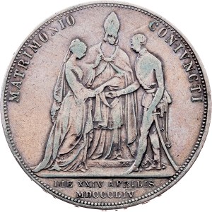 Franz Joseph I., 2 Gulden 1854, A, Vienna
