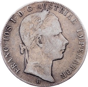 Franz Joseph I., 1 Gulden 1858, B, Kremnitz