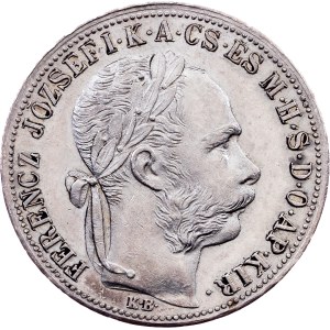 Franz Joseph I., 1 Forint 1883, KB, Kremnitz