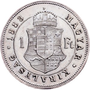 Franz Joseph I., 1 Forint 1883, KB, Kremnitz