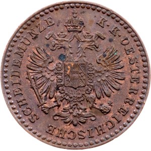 Franz Joseph I., 5/10 Kreuzer 1885, Vienna
