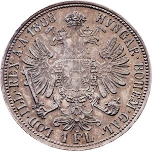 Franz Joseph I., 1 Gulden 1888, Vienna