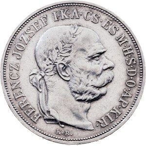 Franz Joseph I., 5 Korona 1900, KB, Kremnitz