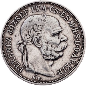Franz Joseph I., 5 Korona 1900, KB, Kremnitz