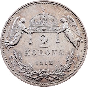 Franz Joseph I., 2 Korona 1912, KB, Kremnitz