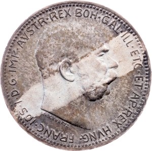 Franz Joseph I., 1 Krone 1916, Vienna