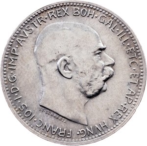 Franz Joseph I., 1 Krone 1916, Vienna