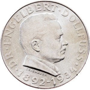 Austria, 2 Schilling 1934, Vienna