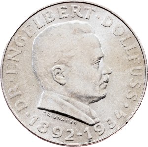 Austria, 2 Schilling 1934, Vienna
