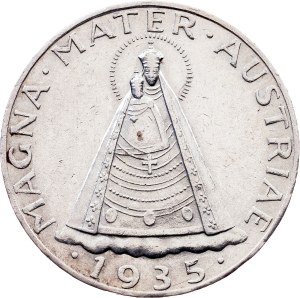 Austria, 5 Schilling 1935, Vienna