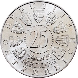Austria, 25 Schilling 1956, Vienna