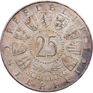 Austria, 25 Schilling 1957, Vienna