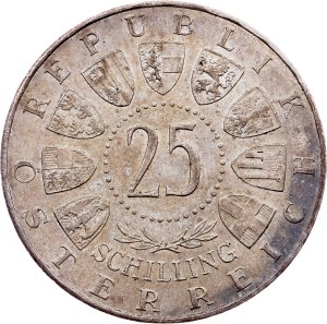 Austria, 25 Schilling 1957, Vienna