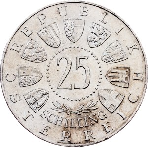 Austria, 25 Schilling 1957, Vienna