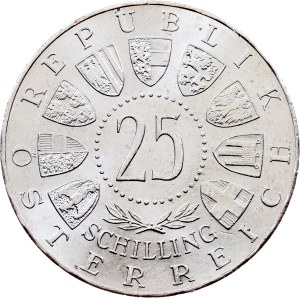 Austria, 25 Schilling 1957, Vienna
