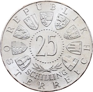 Austria, 25 Schilling 1957, Vienna