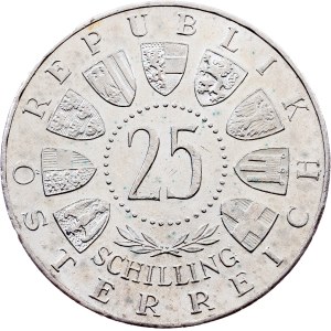 Austria, 25 Schilling 1957, Vienna